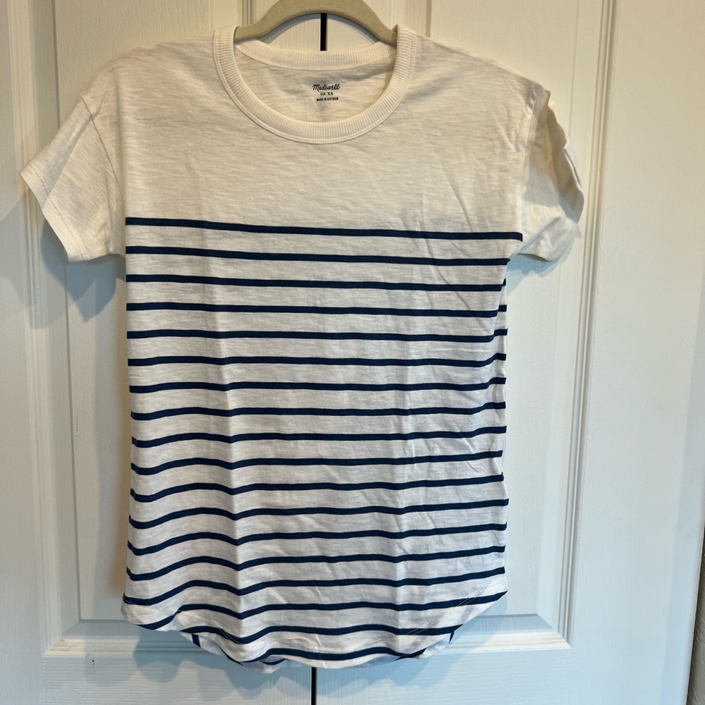 NWOT Madewell Striped Tee